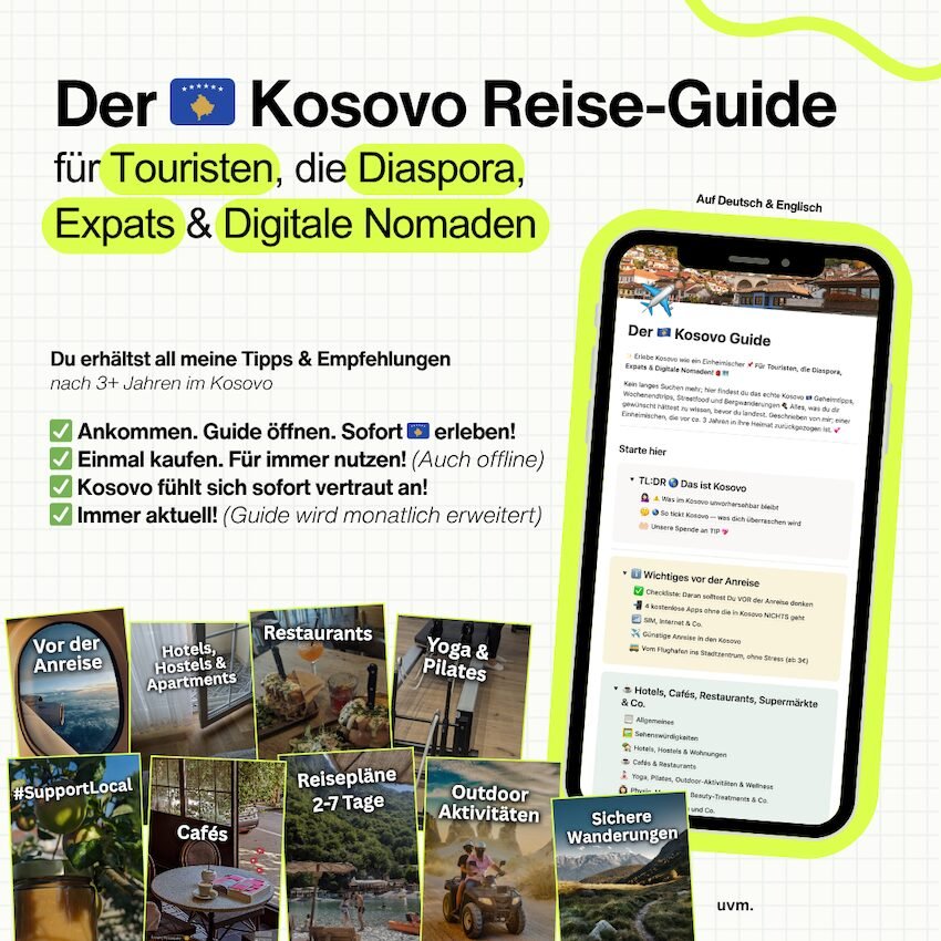 🗺️ Kosovo Reise-Guide