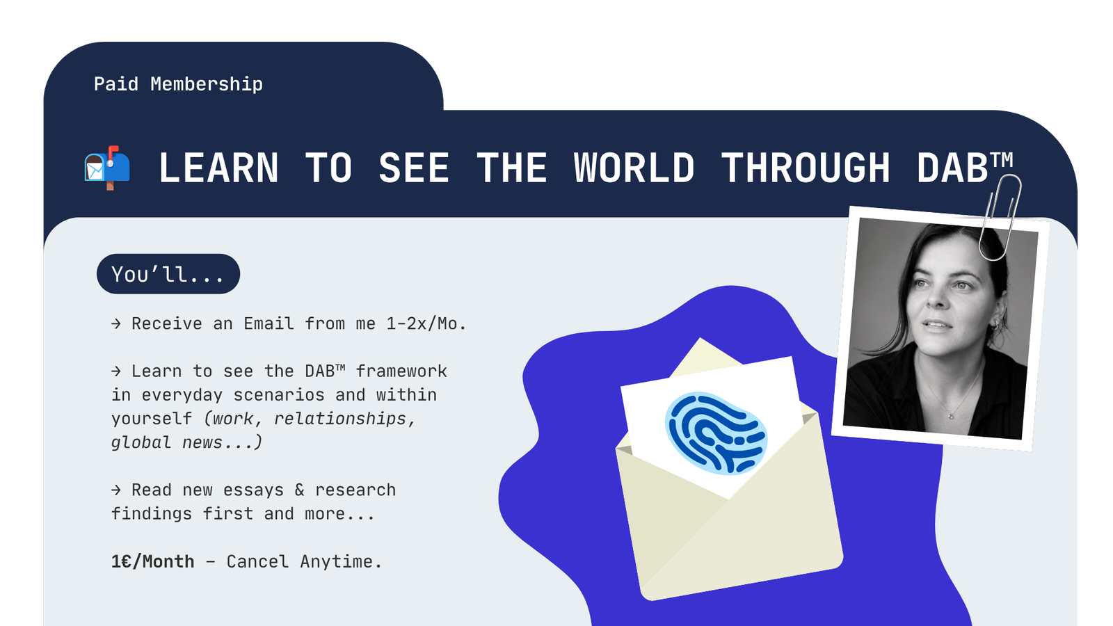 📬 See The World Through DAB™ | Paid Membership (in EN)